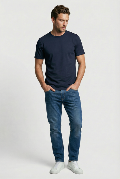 Trueman Regular Fit T-Shirt - Navy