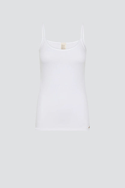 Fairtrade Organic Spaghetti Strap Undershirt: Womens
