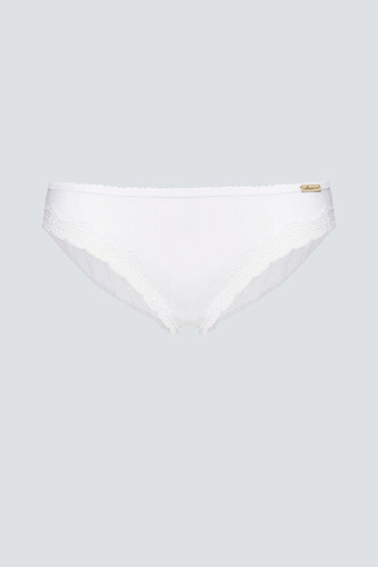 Organic Ribbed Briefs: Womens
