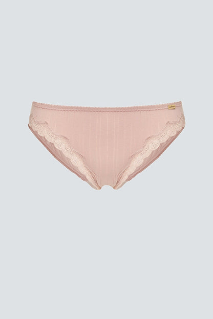 Organic Ribbed Briefs: Womens