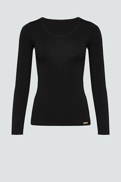 Fairtrade Organic Long Sleeve Undershirt: Womens