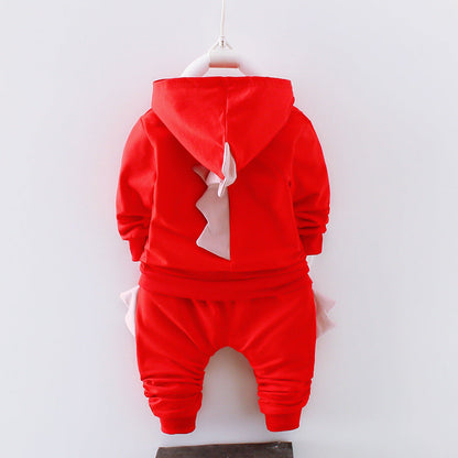Boys’ Long-Sleeve Sports Top & Trousers Set