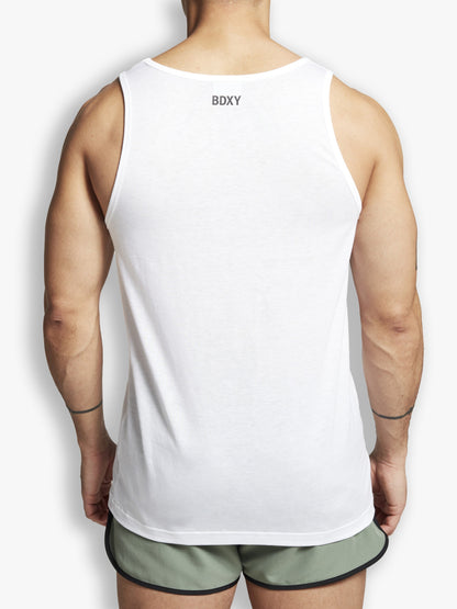 "The Stunt" Vest | White