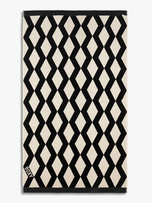 "The Wrap" Towel | Mirrorzag Black