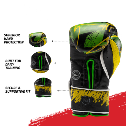 Bravose Limited Edition 16oz Velcro Boxing Gloves – 365 Series