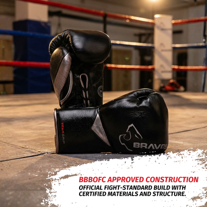 Titan Grip BBBOFC Horsehair Professional Fight Gloves