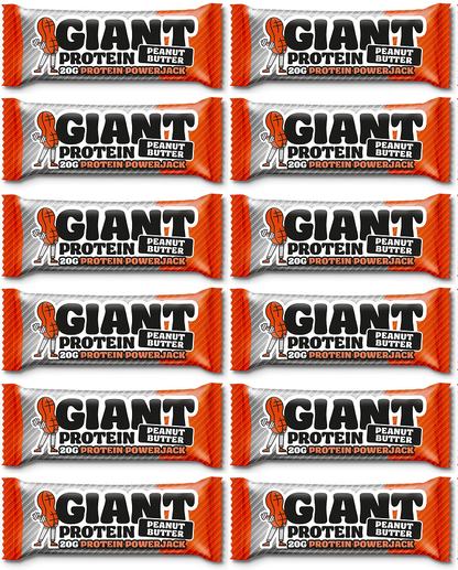 12 x Giant Bar Protein - Peanut Butter - 90g