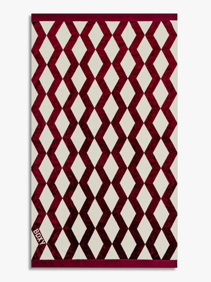 "The Wrap" Towel | Mirrorzag Burgundy