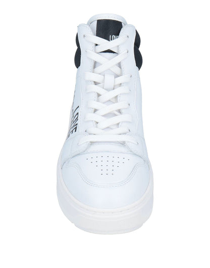 LOVE MOSCHINO Womens Sneakers Size UK 3 EU 36 Trainers Leather