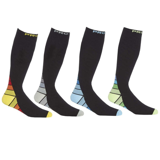 2 Pack Men's Long Compression Socks