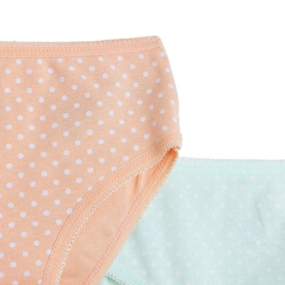 HelloBaby Cotton Polka Dot Briefs – Pink 3-Pack