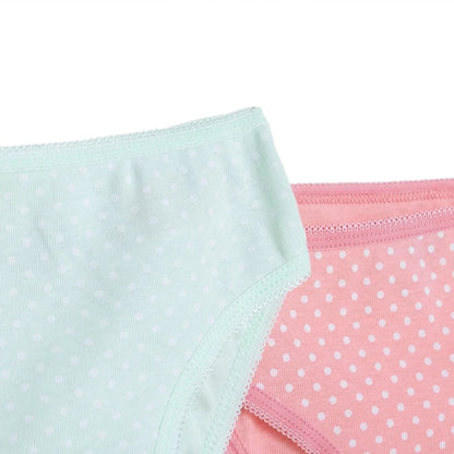 HelloBaby Cotton Polka Dot Briefs – Pink 3-Pack