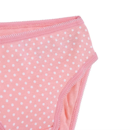 HelloBaby Cotton Polka Dot Briefs – Pink 3-Pack
