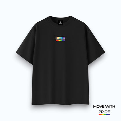 'Move With Pride' Essential Cotton T-Shirt