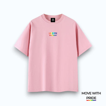 'Move With Pride' Essential Cotton T-Shirt