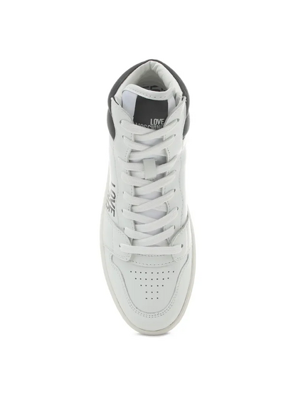 LOVE MOSCHINO Womens Sneakers Size UK 3 EU 36 Trainers Leather