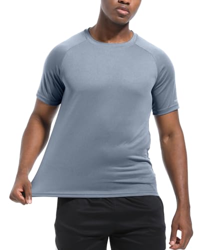 Boyzn 1, 3 or 5 Pack Men's Workout Running Shirts, Dry Fit Moisture Wicking T-Shirts, Sports Gym Athletic Short Sleeve Shirts