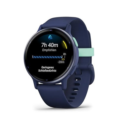 Garmin vívoactive 5, AMOLED GPS Smartwatch, All-day Health Monitoring, Advanced Fitness Features, Personalised Sleep Coaching, Music and up to 11 days battery life, Black