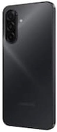 Black smartphone back with triple camera module
