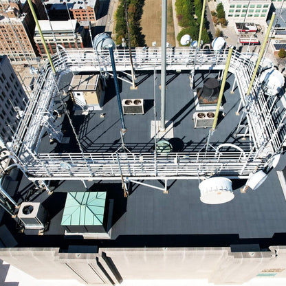 Extra Thick Rubber Rooftop Tiles
