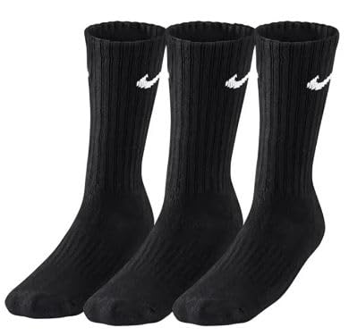 NIKE Unisex U Nk Everyday Cush Crew 3pr Socks