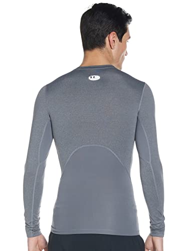 Under Armour Men's Ua Hg Armour Comp Ls Long-Sleeve Sports Top, Breathable Long-Sleeved Top for Men (Pack of 1)