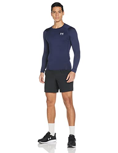 Under Armour Men's Ua Hg Armour Comp Ls Long-Sleeve Sports Top, Breathable Long-Sleeved Top for Men (Pack of 1)