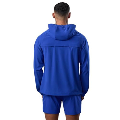 Gym King Pro Woven Hoodie - Vibrant Blue