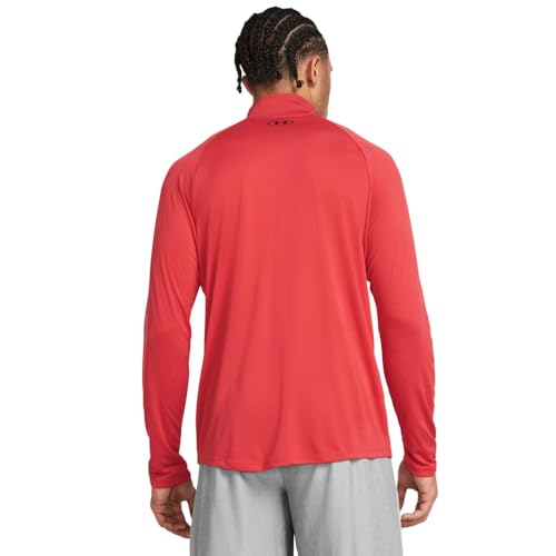 Under Armour Men's Ua Tech 2.0 1/2 Zip Versatile Warm Up Top for Men, Light and Breathable Zip Up Top for Working Out (Pack of 1)