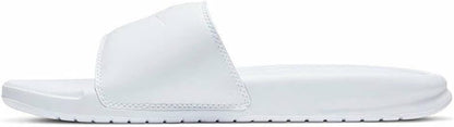NIKE Benassi JDI Women's Slides 343881 (White/White/White 115) Size UK7.5 (EU42)