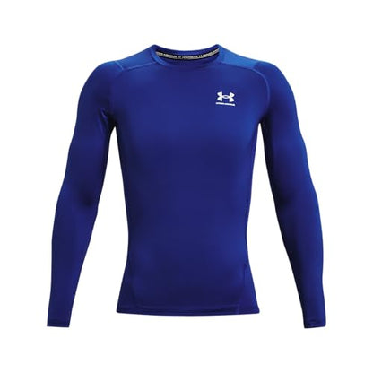 Under Armour Men's Ua Hg Armour Comp Ls Long-Sleeve Sports Top, Breathable Long-Sleeved Top for Men (Pack of 1)