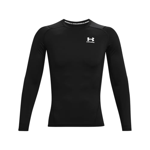 Under Armour Men's Ua Hg Armour Comp Ls Long-Sleeve Sports Top, Breathable Long-Sleeved Top for Men (Pack of 1)