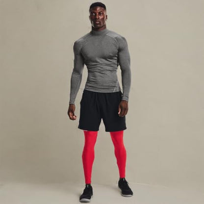 Under Armour Mens Mock Long Sleeve Top