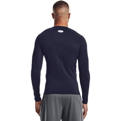 Under Armour Men's Ua Hg Armour Comp Ls Long-Sleeve Sports Top, Breathable Long-Sleeved Top for Men (Pack of 1)