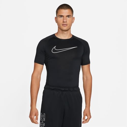 NIKE Men's M Np Df Tight Top Ss T-Shirt