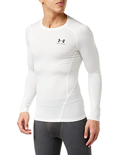 Under Armour Men's Ua Hg Armour Comp Ls Long-Sleeve Sports Top, Breathable Long-Sleeved Top for Men (Pack of 1)