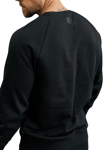 Gym King Pro Logo Crew - Black/Black