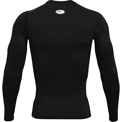 Under Armour Men's Ua Hg Armour Comp Ls Long-Sleeve Sports Top, Breathable Long-Sleeved Top for Men (Pack of 1)