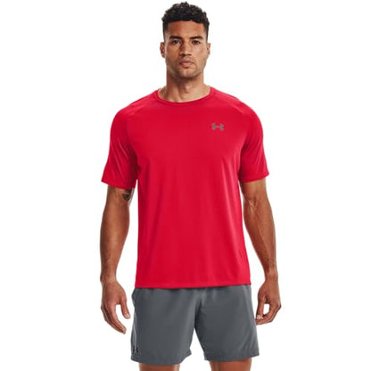 Under Armour Men's Ua Tech 2.0 Ss Tee Light and Breathable Sports T-Shirt, Gym Clothes with Anti-Odour Technology (Pack of 1)