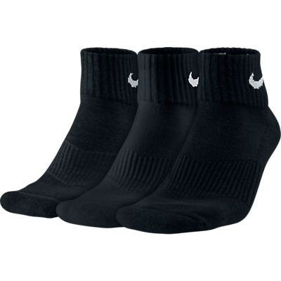 Nike Men's Cushion Quarter Socks (Pack of 3)