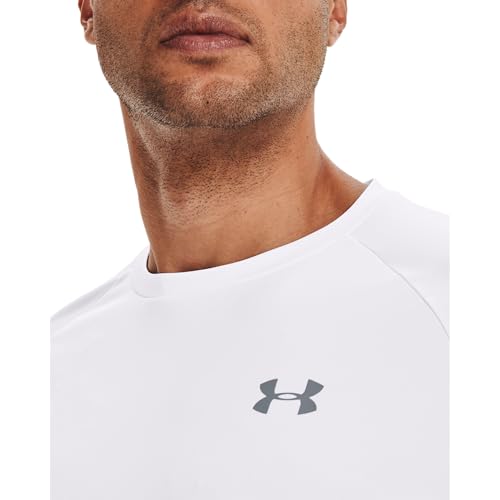 Under Armour Men's Ua Tech 2.0 Ss Tee Light and Breathable Sports T-Shirt, Gym Clothes with Anti-Odour Technology (Pack of 1)