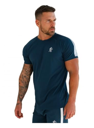 Gym King Men's Core Plus Poly Tee Moonlight Blue Mens Gym Wear