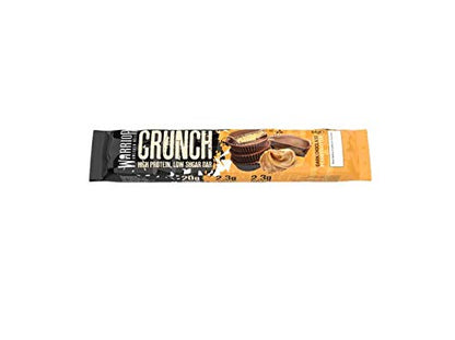 Warrior Crunch - High Protein Bars - 20g Protein Each Bar - Low Carb, Low Sugar Snack - 12 Pack x 64g (Variety Pack)