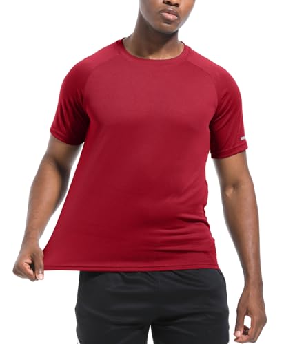 Boyzn 1, 3 or 5 Pack Men's Workout Running Shirts, Dry Fit Moisture Wicking T-Shirts, Sports Gym Athletic Short Sleeve Shirts