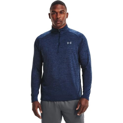 Under Armour Men's Ua Tech 2.0 1/2 Zip Versatile Warm Up Top for Men, Light and Breathable Zip Up Top for Working Out (Pack of 1)