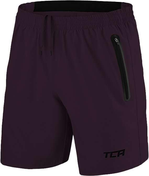 TCA Elite Tech Lightweight Mens Running Shorts Men Gym Shorts with Zip Pockets