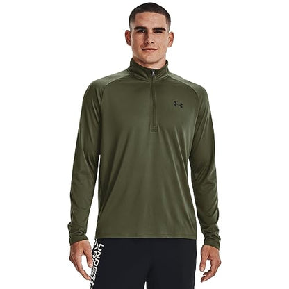 Under Armour Men's Ua Tech 2.0 1/2 Zip Versatile Warm Up Top for Men, Light and Breathable Zip Up Top for Working Out (Pack of 1)