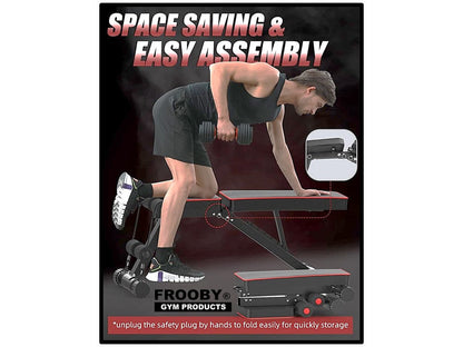 Foldable Adjustable Weight Bench | 7 Incline Positions