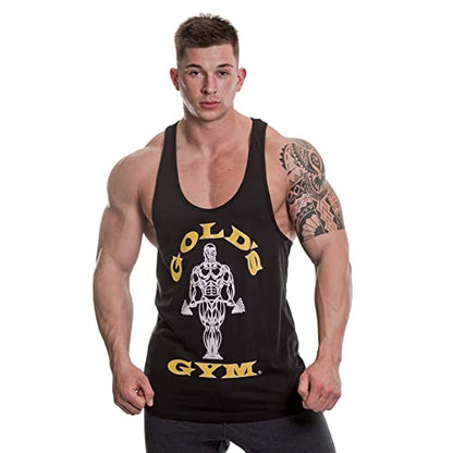 Gold's Gym GGVST003 Men's Muscle Joe Premium Stringer Vest