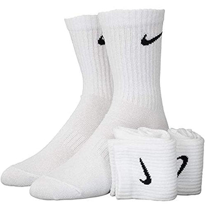 NIKE Unisex U Nk Everyday Cush Crew 3pr Socks